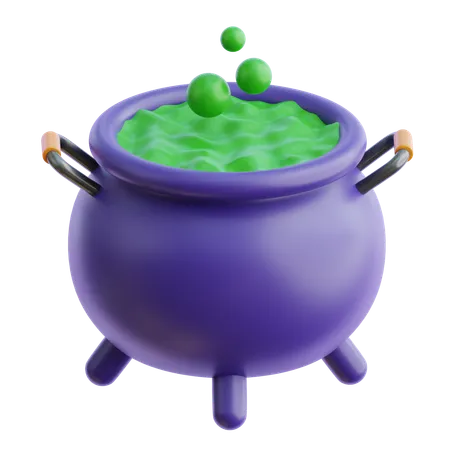 Cauldron  3D Icon