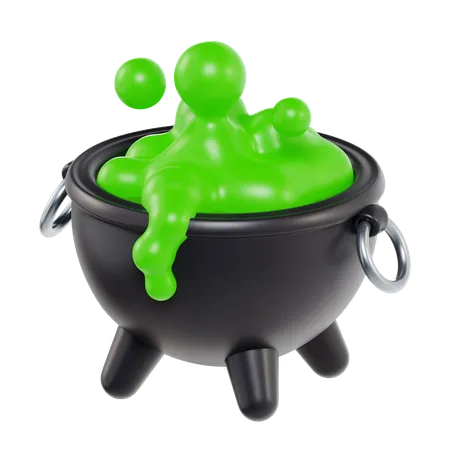 Cauldron  3D Icon