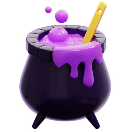 Cauldron  3D Icon