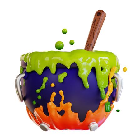 Cauldron  3D Icon