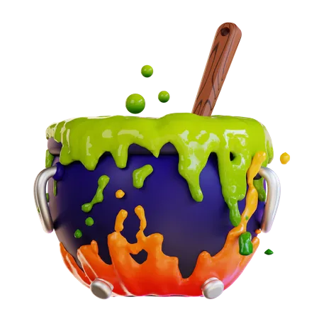 Cauldron  3D Icon