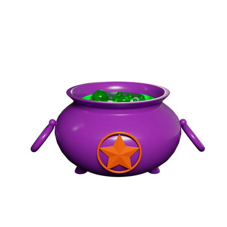 Cauldron  3D Icon