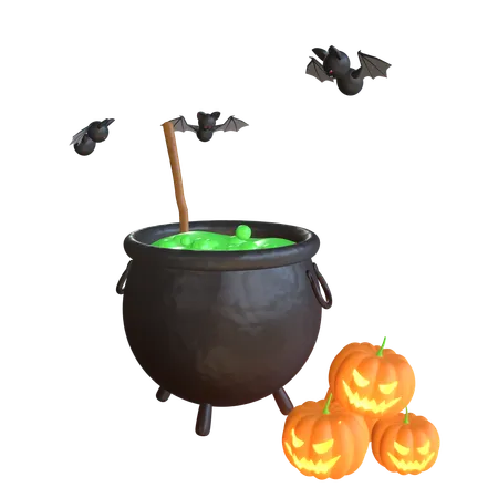 Cauldron  3D Icon