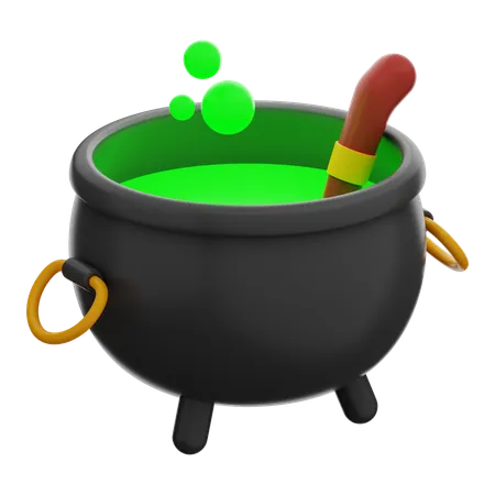 Cauldron  3D Icon