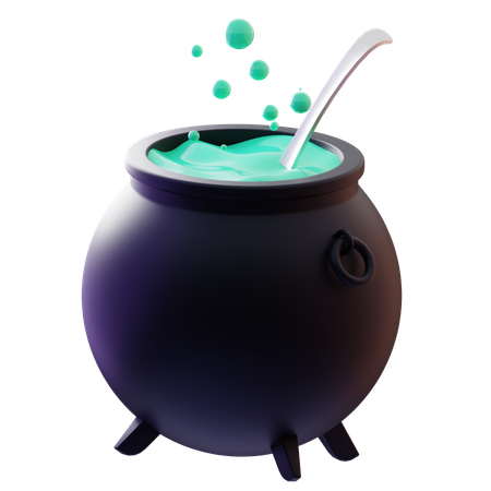 Cauldron  3D Icon