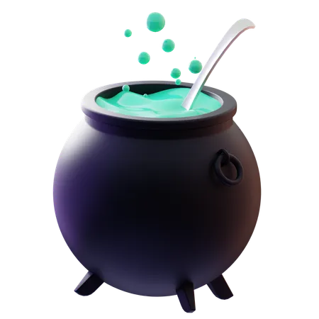 Cauldron  3D Icon