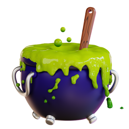 Cauldron  3D Icon