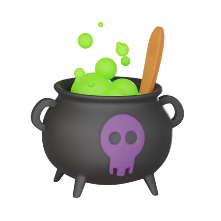 Cauldron  3D Icon