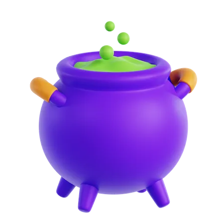 Cauldron  3D Icon