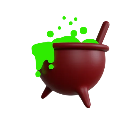 Cauldron  3D Icon