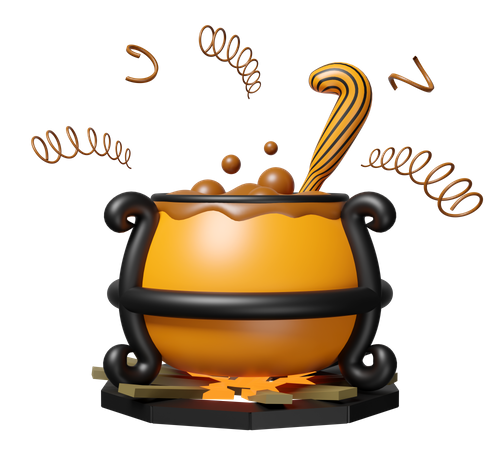 Cauldron  3D Icon