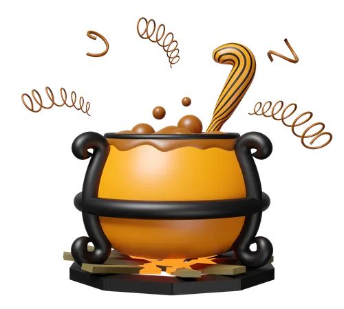 Cauldron  3D Icon