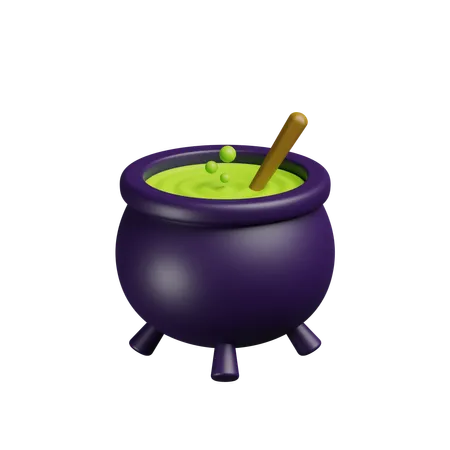 Cauldron  3D Icon