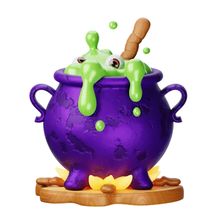 Cauldron  3D Icon