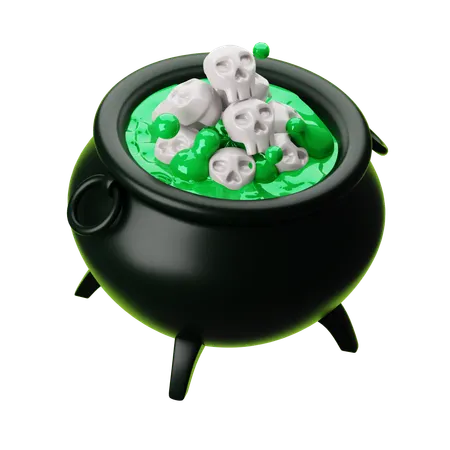 Cauldron  3D Icon