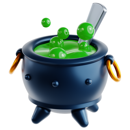 Cauldron  3D Icon