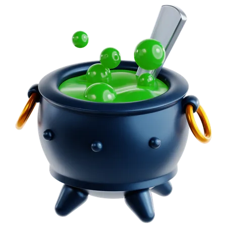 Cauldron  3D Icon