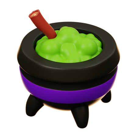 Cauldron  3D Icon