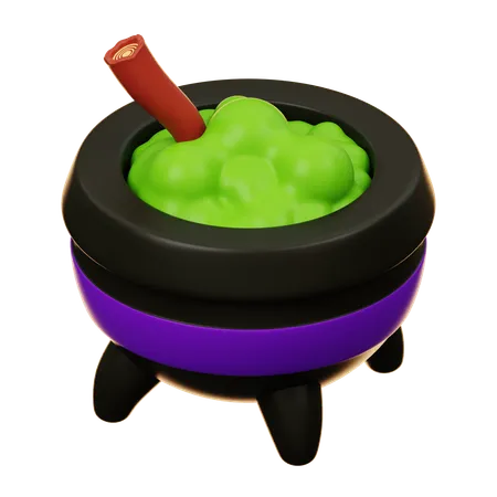 Cauldron  3D Icon