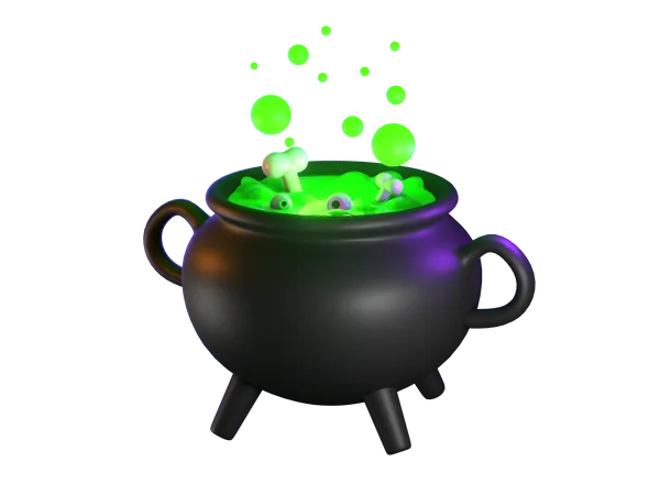 Cauldron  3D Icon