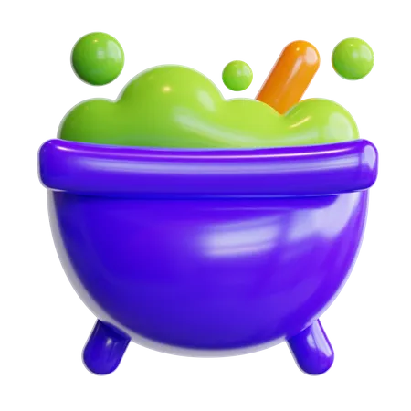 Cauldron  3D Icon