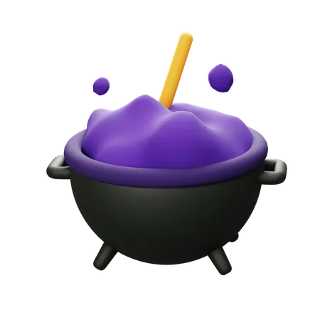 Cauldron  3D Icon