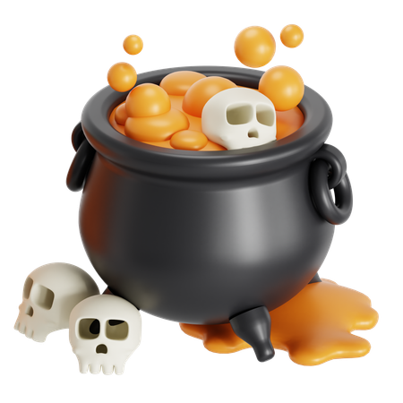 Cauldron  3D Icon