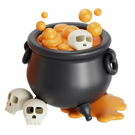 Cauldron  3D Icon