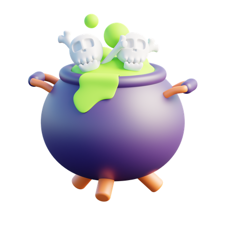 Cauldron  3D Icon