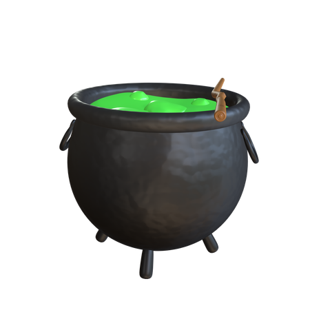 Cauldron  3D Icon