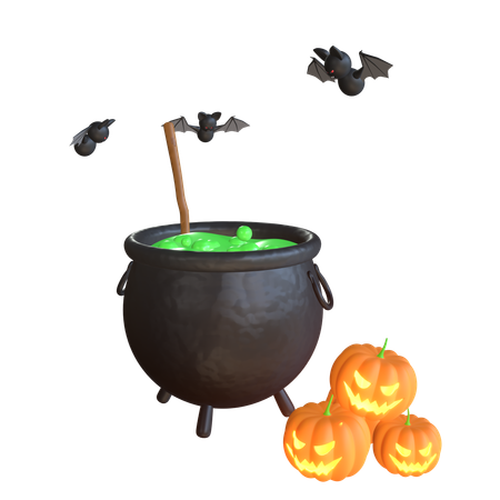 Cauldron  3D Icon
