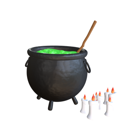Cauldron  3D Icon