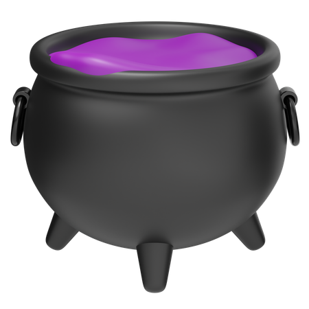Cauldron Pot  3D Icon