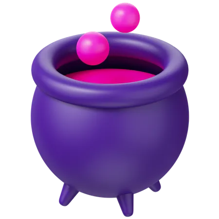 Cauldron Pot  3D Icon