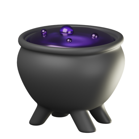 Cauldron Pot  3D Icon