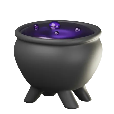 Cauldron Pot  3D Icon