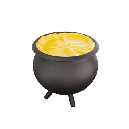 Cauldron Pot  3D Icon