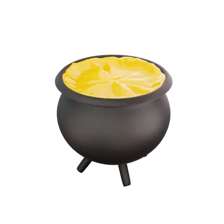 Cauldron Pot  3D Icon