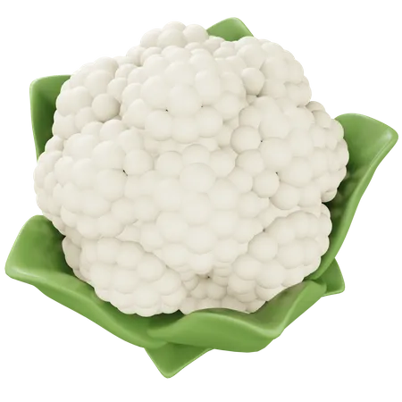 Cauliflower  3D Icon