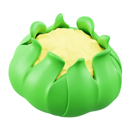 Cauliflower  3D Icon