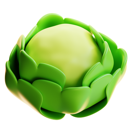 CAULIFLOWER  3D Icon