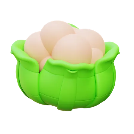 Cauliflower  3D Icon