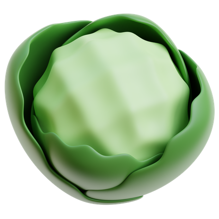 Cauliflower  3D Icon