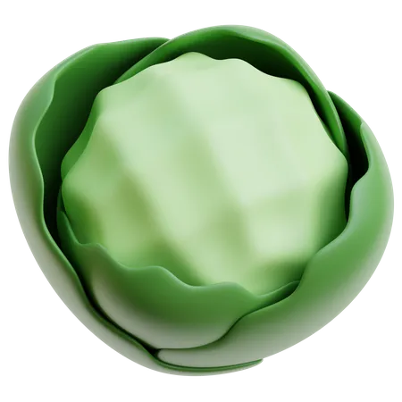 Cauliflower  3D Icon