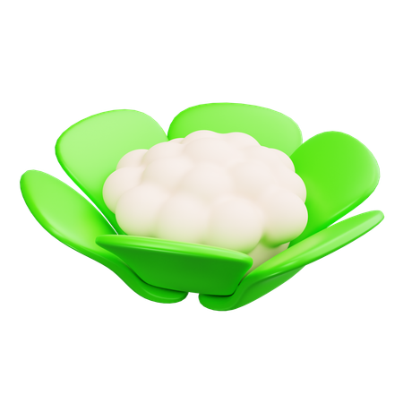 Cauliflower  3D Icon