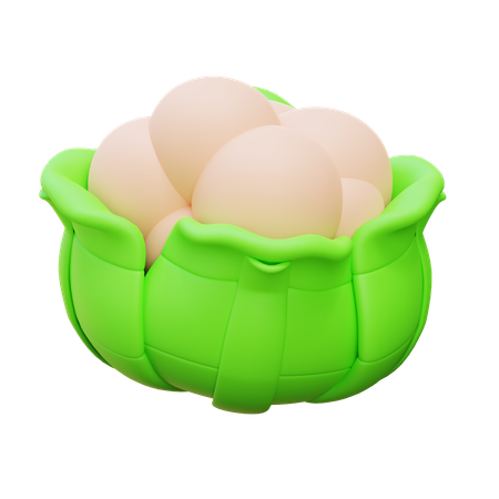 Cauliflower  3D Icon