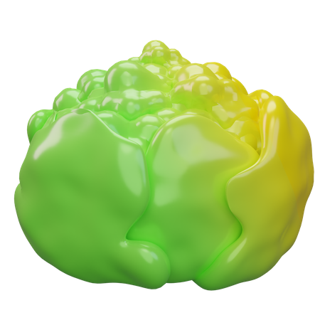 Cauliflower  3D Icon