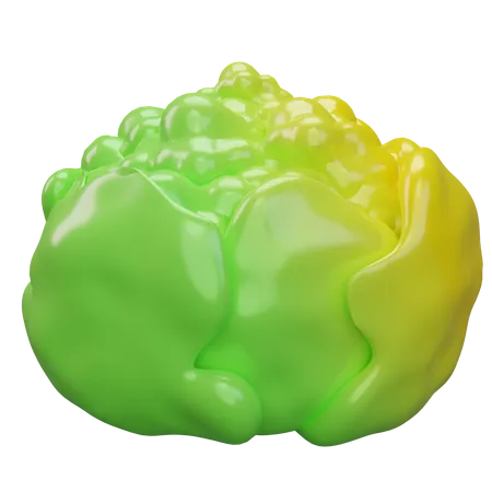 Cauliflower  3D Icon