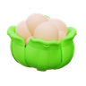 cauliflower emoji 3d