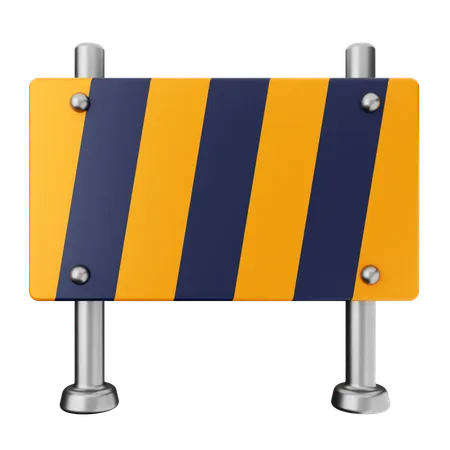 Caution Sign  3D Icon